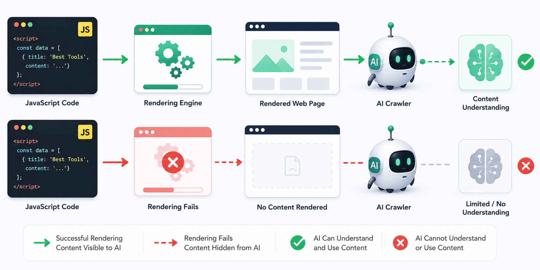 javascript rendering workflow